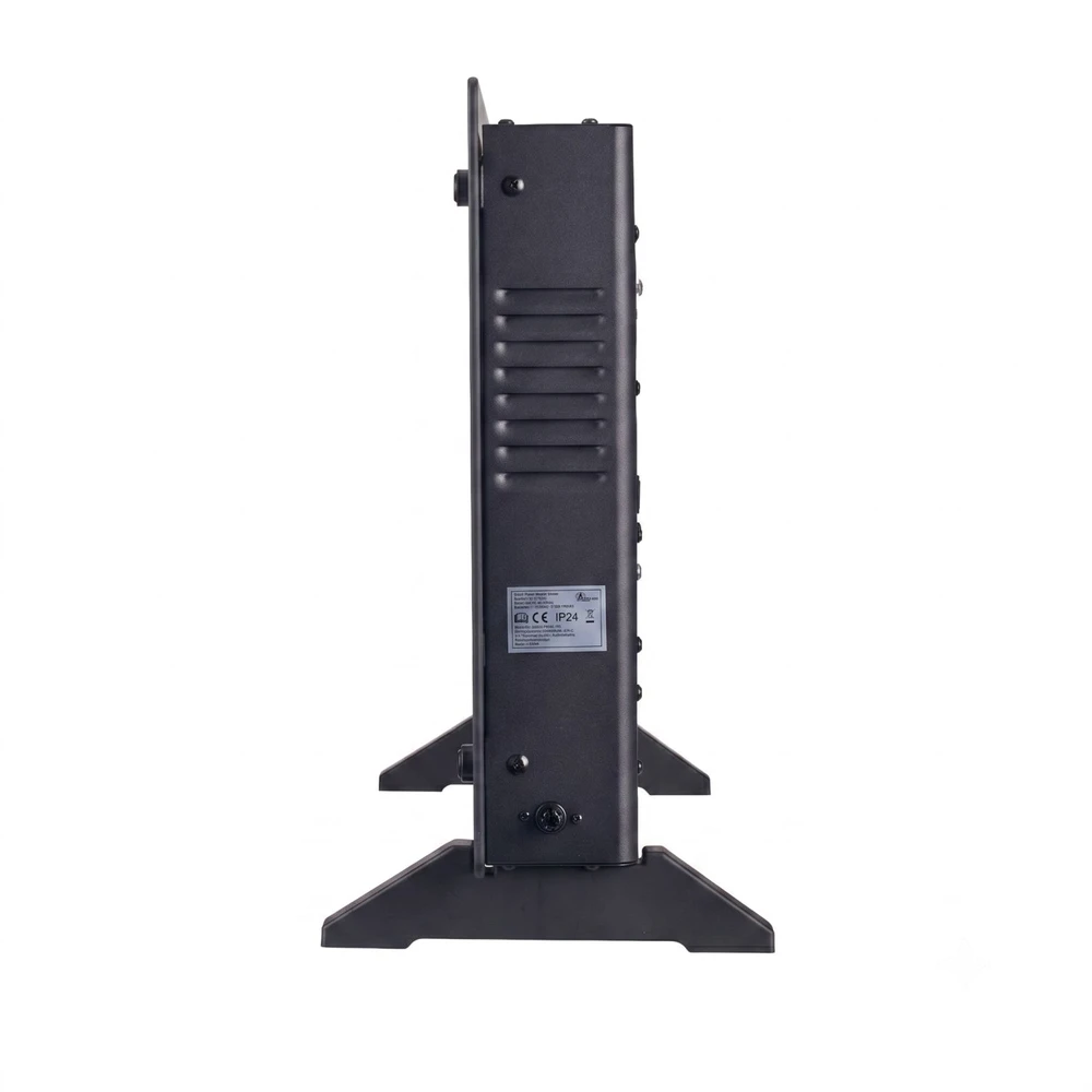 EXTRALINK SMART GLASS PANEL HEATER, Juodas, 2000W, WIFI, LPL-23A-BL