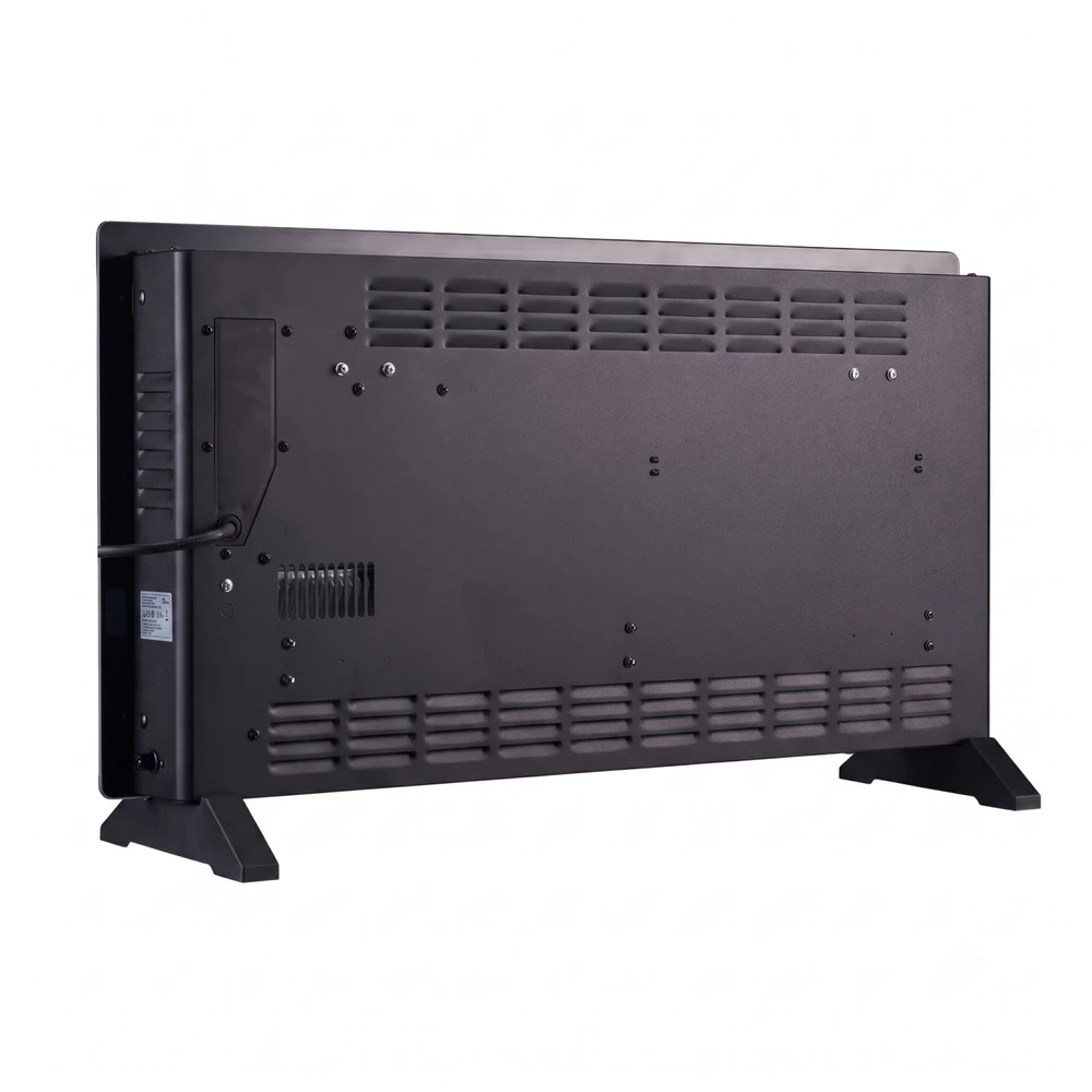 EXTRALINK SMART GLASS PANEL HEATER, Juodas, 2000W, WIFI, LPL-23A-BL