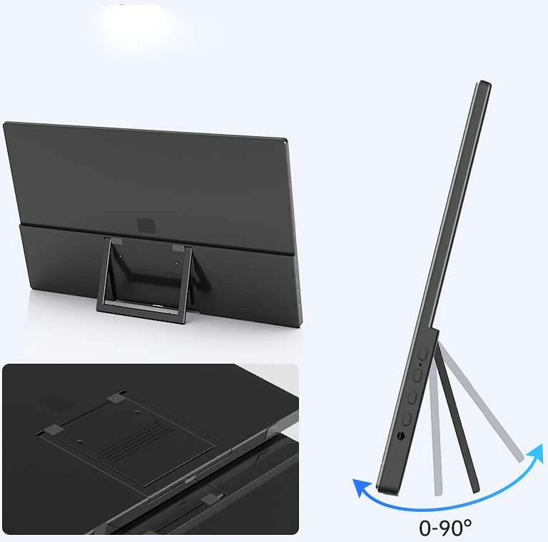 Extralink „Smart Life S15 14“ | Nešiojamas monitorius nešiojamiesiems kompiuteriams, telefonams ir žaidimų konsolėms | USB-C / „micro-HDMI“