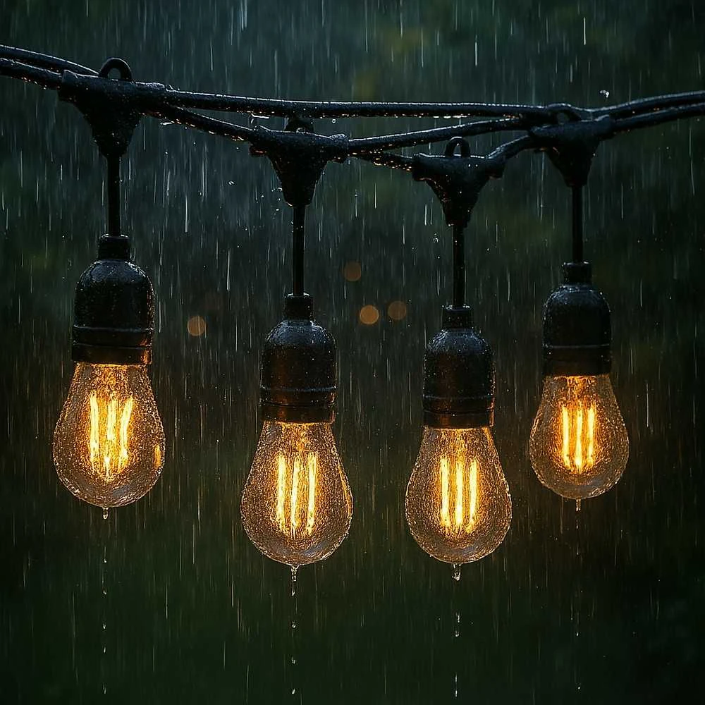 Lite Bulb Moments „Extralink“ sodo girlianda, 10 m grandinė su 10 lempučių