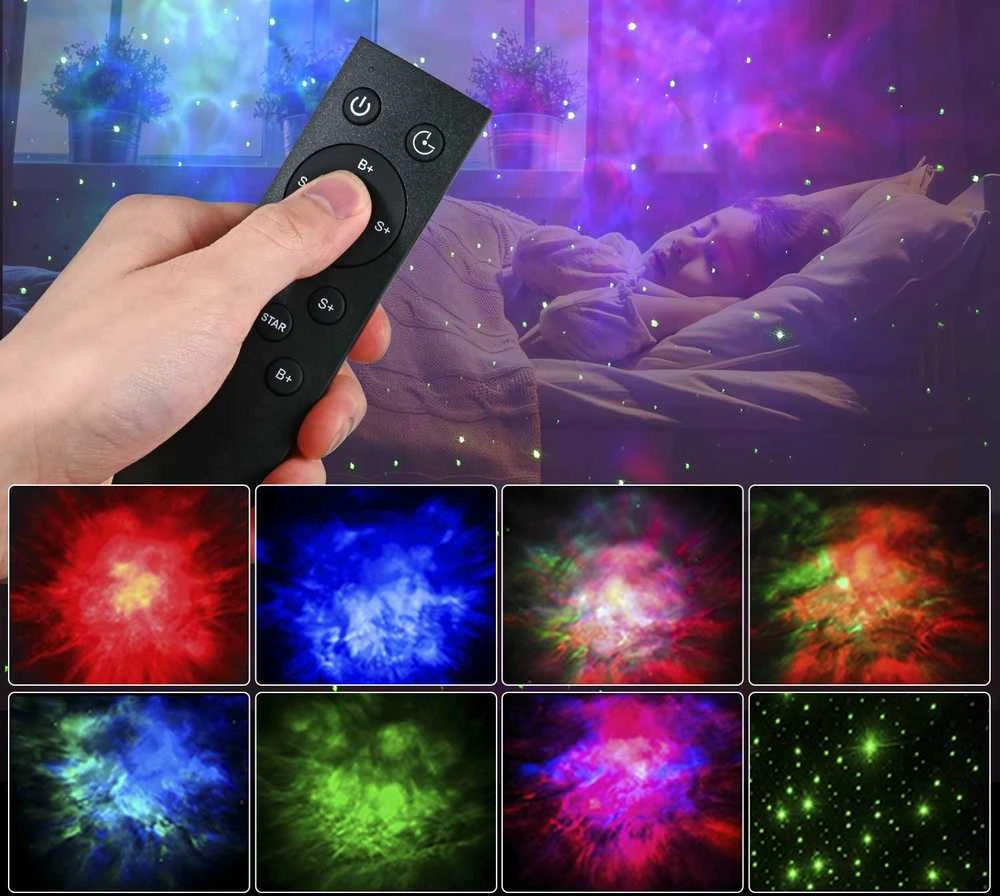 Extralink Home Star projector 01 - Naktinis vaikiškas projektorius