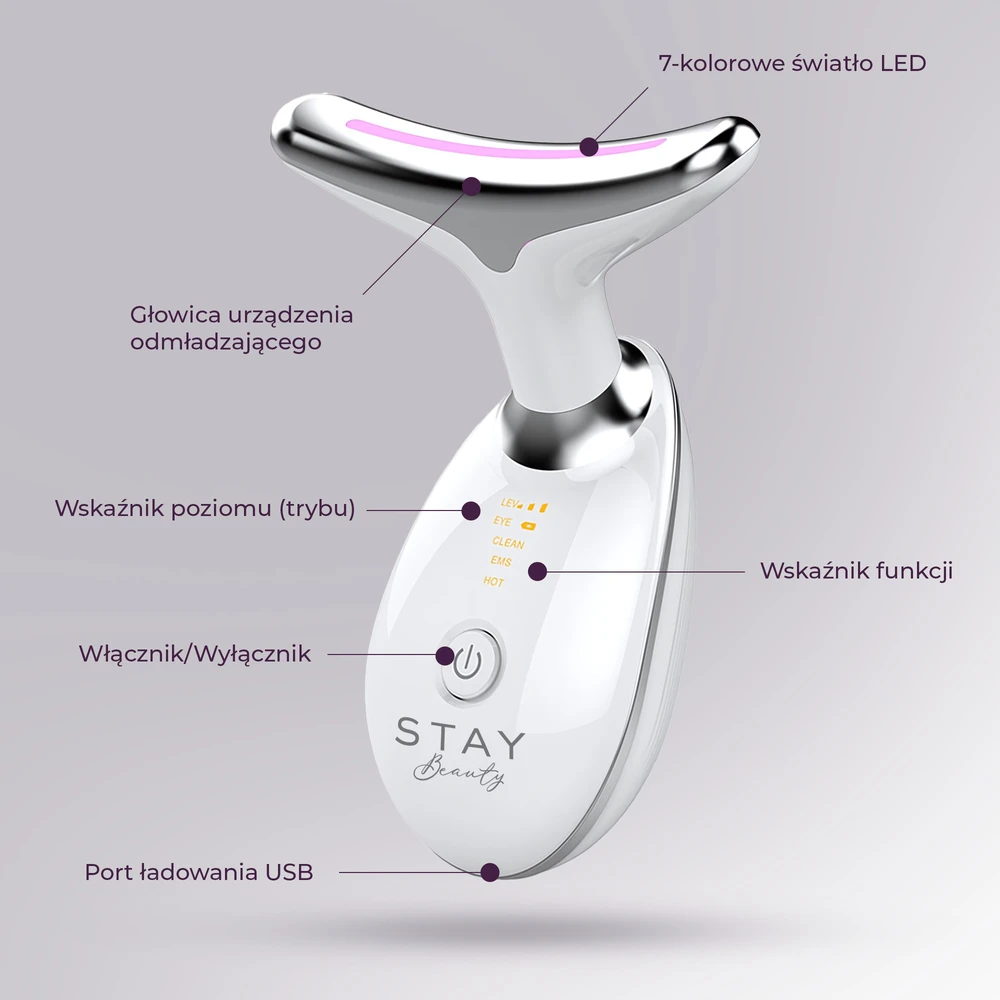 Extralink Stay Beauty S8 | Elektrinė kaklo masažuoklis |