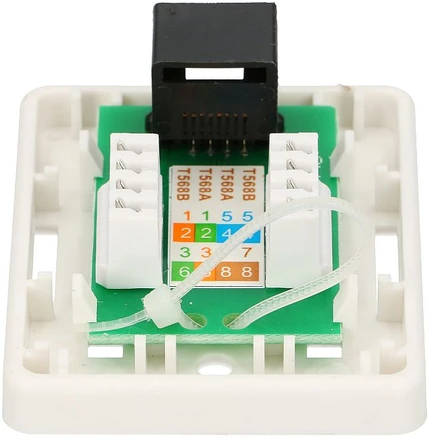 ExtraLink EXTRALINK 1XRJ45 CAT5E UTP SIENOS MONTAVIMO IŠVESTIS