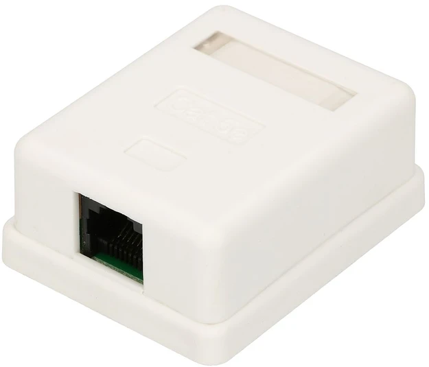 ExtraLink EXTRALINK 1XRJ45 CAT5E UTP SIENOS MONTAVIMO IŠVESTIS