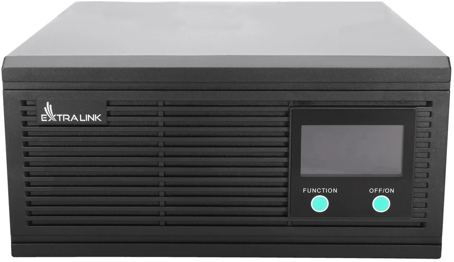 Extralink Piorun 1500VA/1200W | Inverteris | Gryna sinusinė banga, akumuliatoriaus įtampa 12V/24V DC