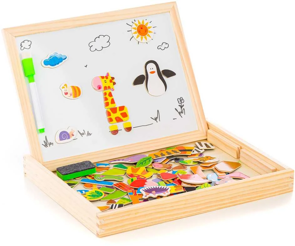 „Extralink Toys“ – kreida ir magnetinė lenta, lavinamoji, dvipusė