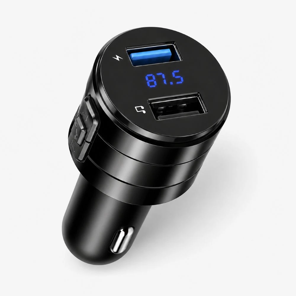 Extralink Smart Life, FM transmitter for car with charging function, 2x USB-A