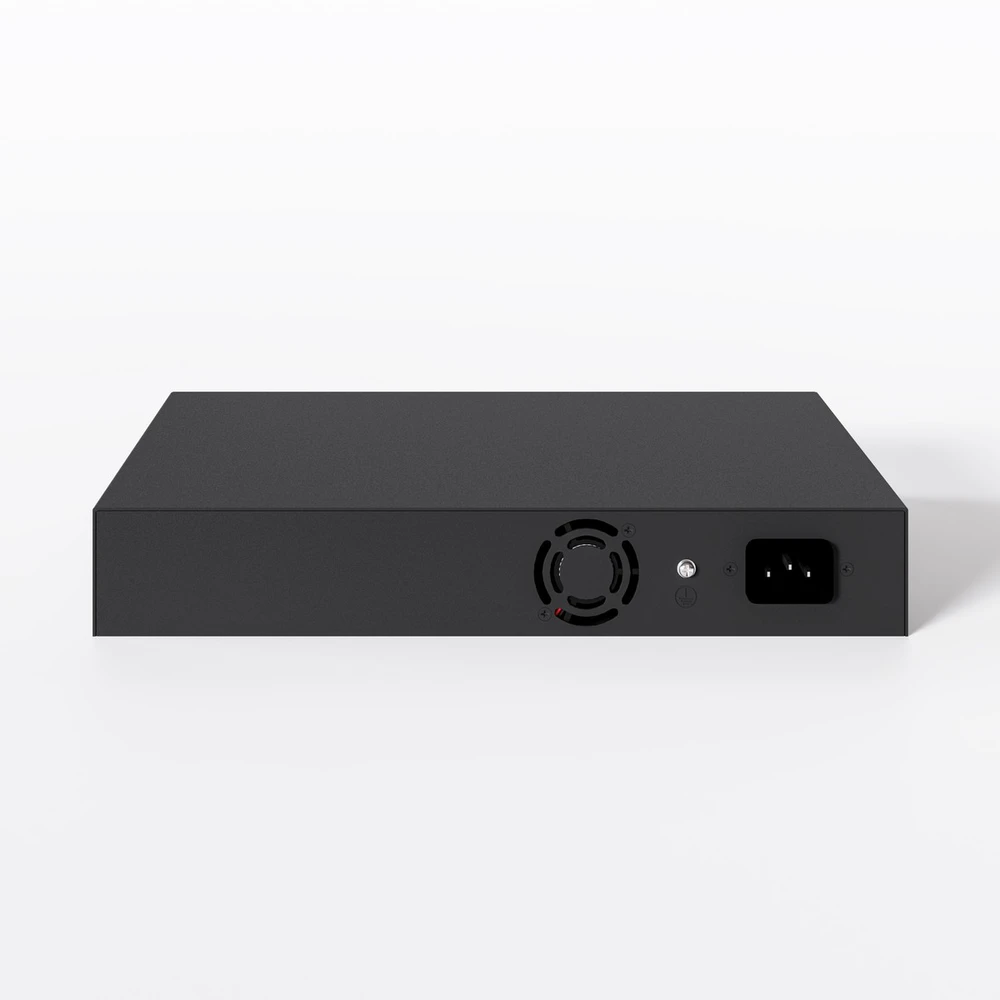 Šakotuvas EXTRALINK EX.16101 VIRTUS V3 Switch PoE 16x 100Mb/s PoE/PoE+ 2x Gigabit RJ45 + 1x SFP PoE Budget 150W