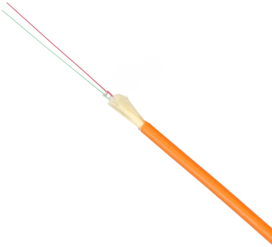 FIBERHOME MIKRO KABELIS 2.5MM 2FO G.657A1 PE ORANŽINIS 4KM BŪGNAS