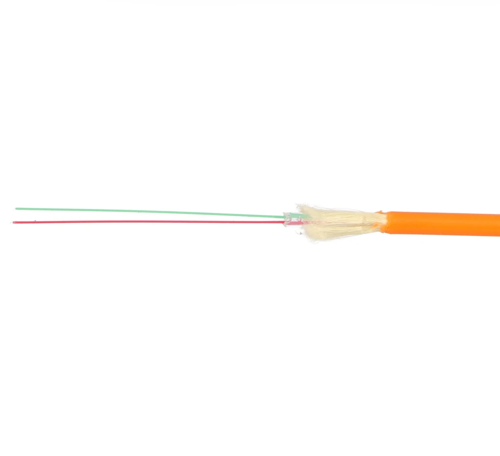 FIBERHOME MIKRO KABELIS 2.5MM 2FO G.657A1 PE ORANŽINIS 2KM BŪGNAS