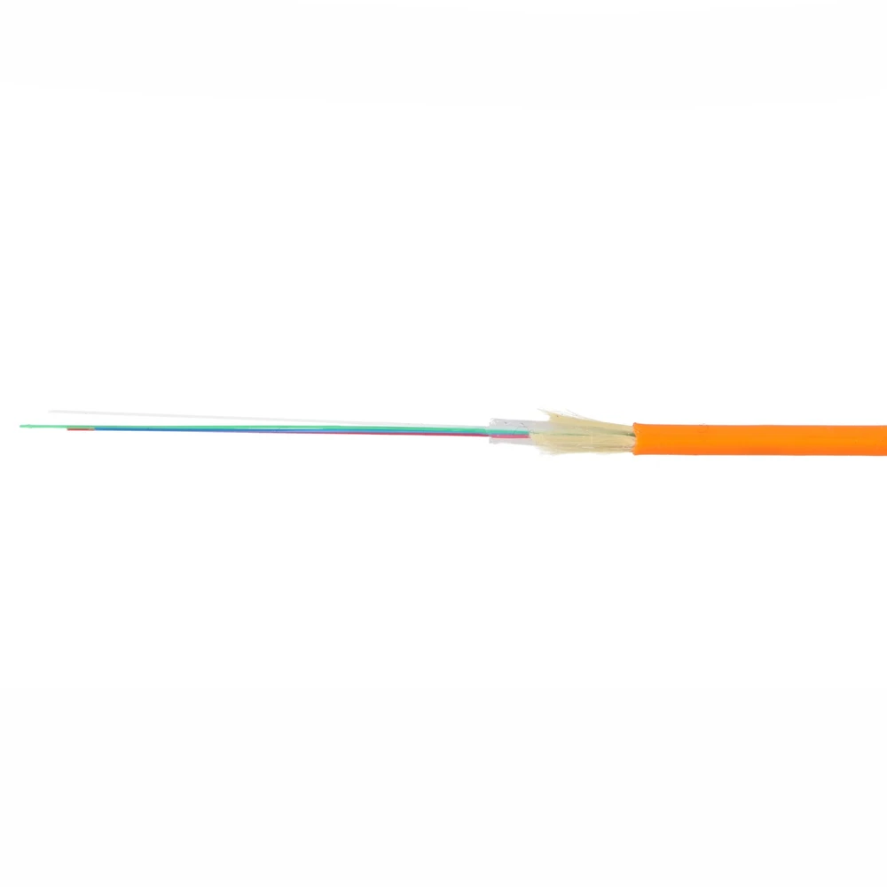 FIBERHOME MIKRO KABELIS 2.5MM 4FO G.657A1 PE ORANŽINIS 2KM BŪGAS