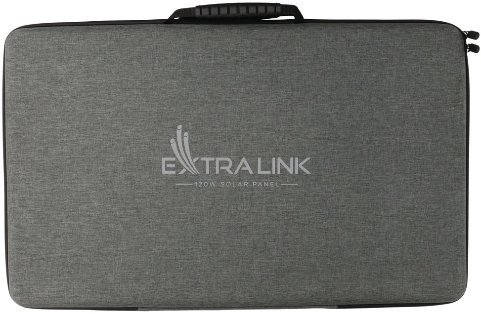 Sulankstoma saulės baterija Extralink EPS-120W įkrovimo stotelėms