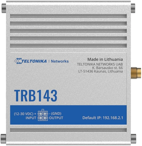 Maršrutizatorius Teltonika TRB143 M-BUS Mobilaus ryšio tinklo sietuvas