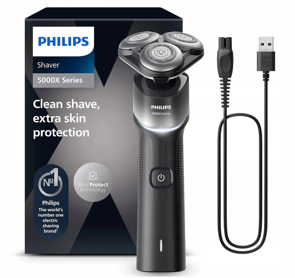 Philips Shaver 5000X series Drėgnojo ir sausojo skutimo elektrinė barzdaskutė X5004/00