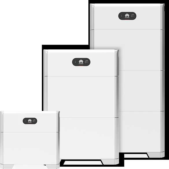 Huawei Baterijos modulis; talpa 5kWh; LiFePO4 ląstelių technologija; IP65; svoris 50 kg; 10 metų garantija