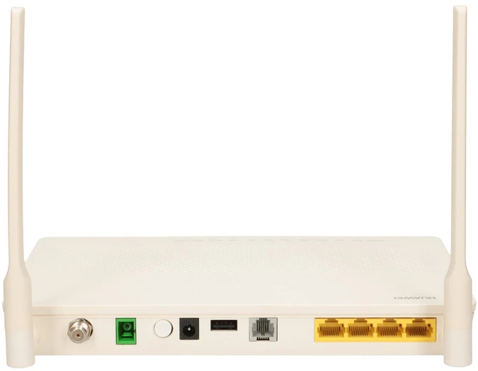 Maršrutizatorius Huawei HG8247H5 | ONT | 2,4 GHz, 1x GPON, 4x RJ45 1000 Mb/s, 1x RJ11, 1x USB, 1x CATV