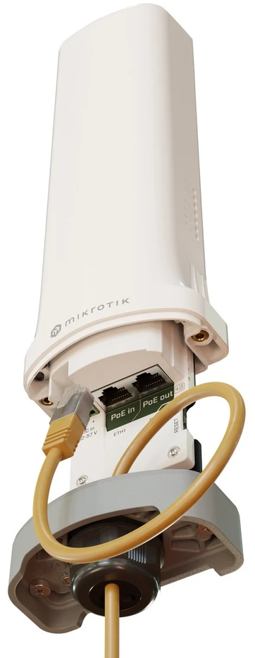 Maršrutizatorius MikroTik CME šliuzas, IoT šliuzas, 2x Ethernet prievadai, 2,4 GHz WiFi, GPS, PoE, RouterOS L4