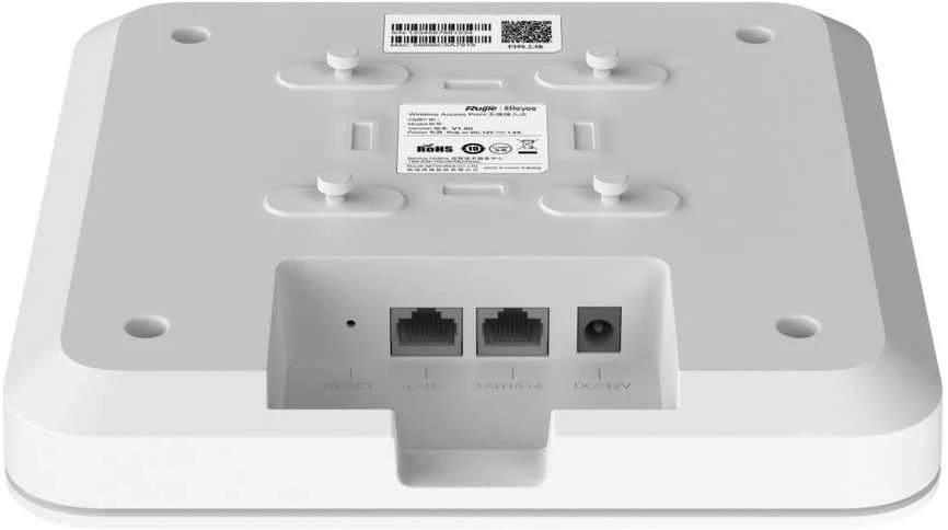 Maršrutizatorius Ruijie Networks RG-RAP2260(G) belaidžio prieigos taškas 1201 Mbit/s Baltas „Power over Ethernet“ (PoE)
