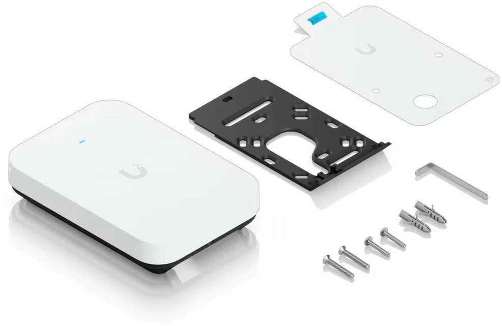Maršrutizatorius Ubiquiti Prieigos taškas UniFi U7-Pro-XG-Wall Baltas 802.11be WiFi 7 (su PoE adapteriu) Be/be PoE adapterio