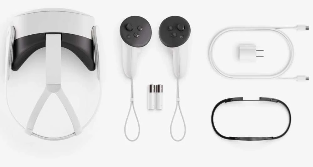 Meta Vr Virtualios realybės akiniai Meta Quest 3S All-in-one VR – 256 GB