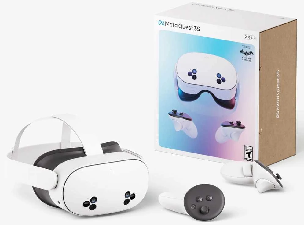 Meta Vr Virtualios realybės akiniai Meta Quest 3S All-in-one VR – 256 GB
