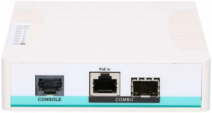 Maršrutizatorius MIKROTIK CRS106-1C-5S komutatorius 1x RJ45 1000Mb/s 6x SFP
