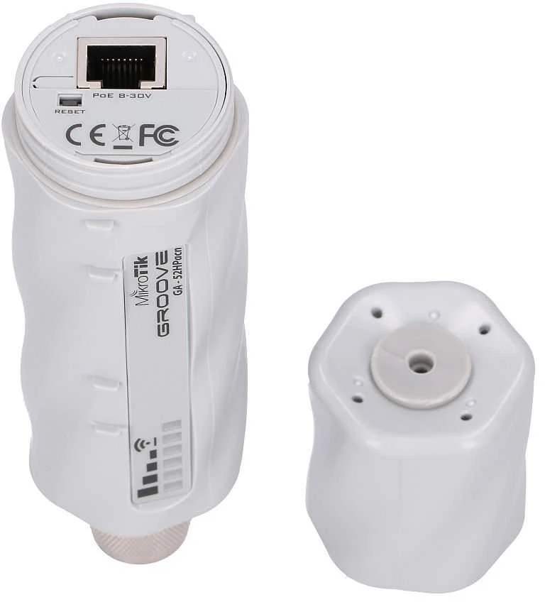Maršrutizatorius MIKROTIK RBGrooveGA-52HPacn GrooveA 52 ac CPE Dual Band 1x RJ45 1000Mb/s prieigos taškas