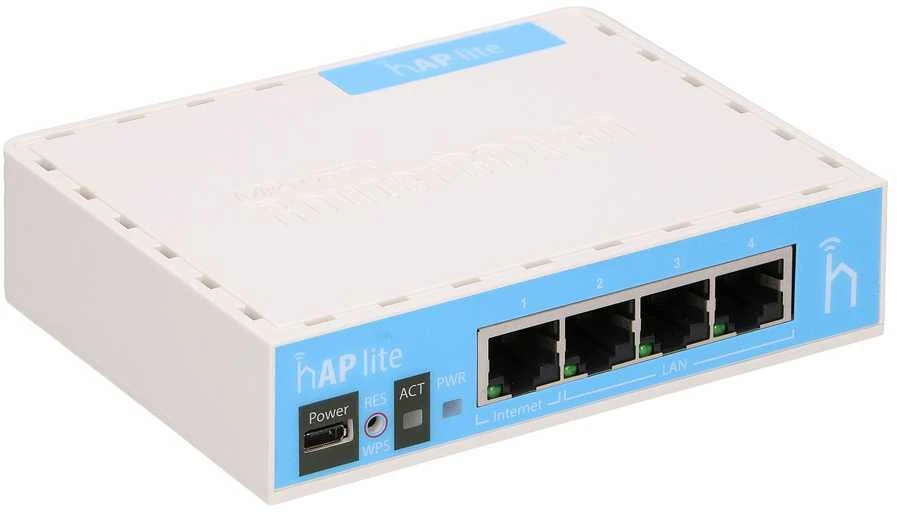 Šakotuvas Mikrotik MicroTick | hAP Lite Classic | RB941-2nD | 802.11n | 10/100 Mbit/s | Ethernet LAN (RJ-45) jungle 4 | Tinklelio atramos Nr. | MU-MiMO Nr. | Nėra mobiliojo plačiajuosčio ryšio | Antenos tipas Vidinis | 1xUSB | 12 min.