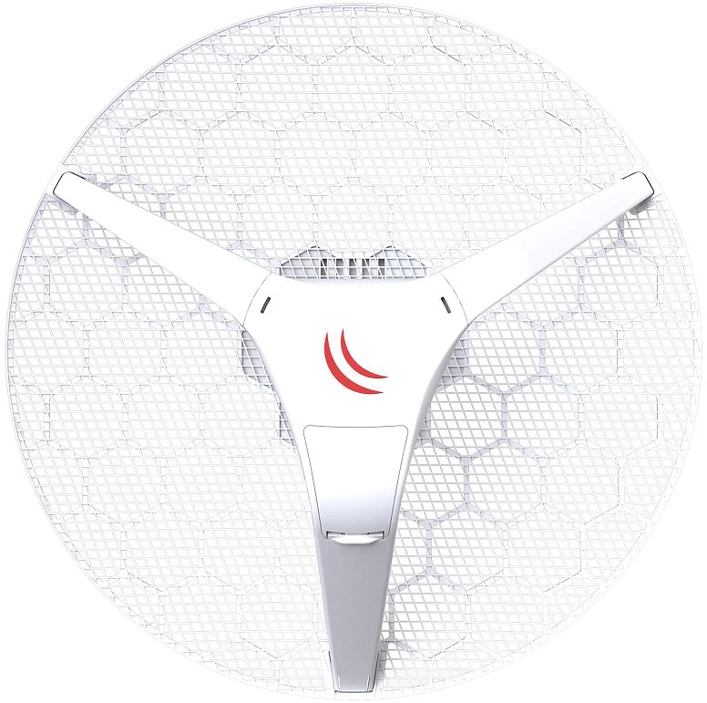 MIKROTIK LHG 5 integruotos antenos, 3 vnt., 5 GHz, 1x RJ45, 100 Mb/s, 24,5 dBi