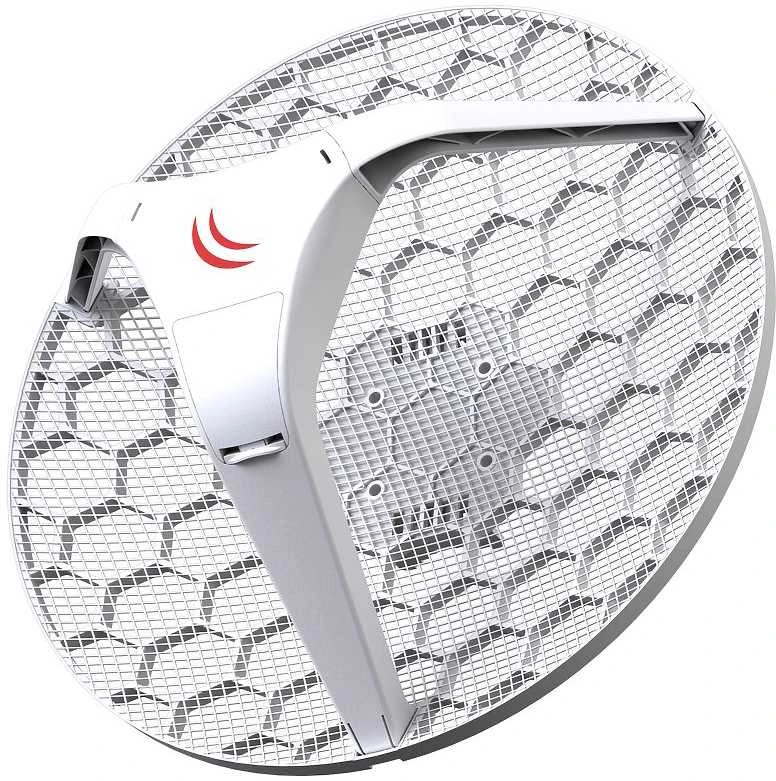 MIKROTIK LHG 5 integruotos antenos, 3 vnt., 5 GHz, 1x RJ45, 100 Mb/s, 24,5 dBi