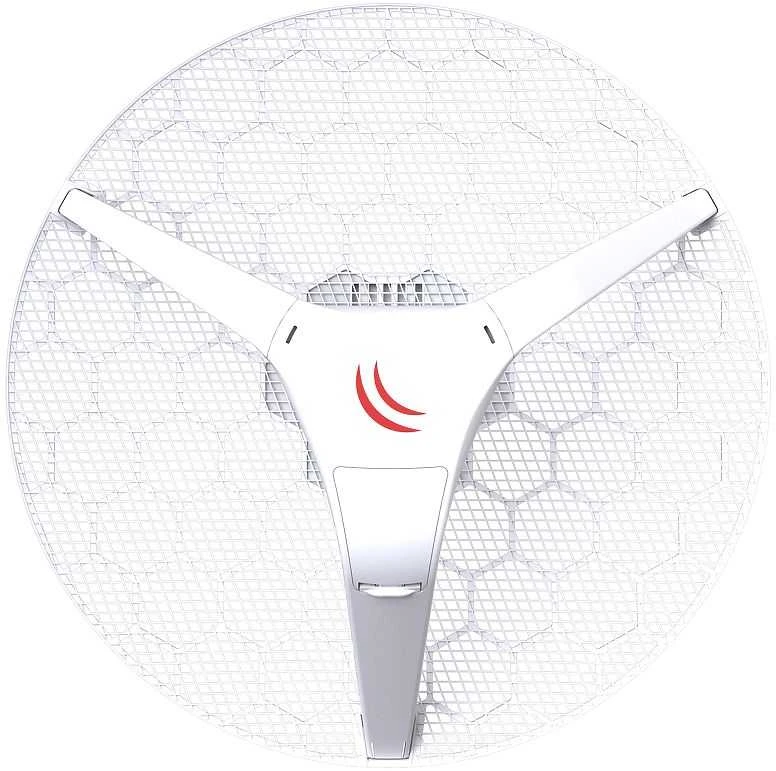 MIKROTIK LHG 5 integruotos antenos, 3 vnt., 5 GHz, 1x RJ45, 100 Mb/s, 24,5 dBi
