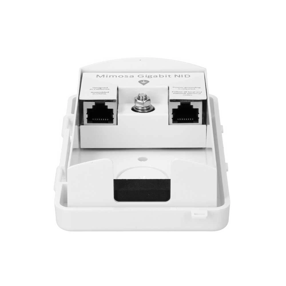 Lauko sąsaja, žaibolaidis su įžeminimu Mimosa NID, 2x RJ-45, gigabito, IP54