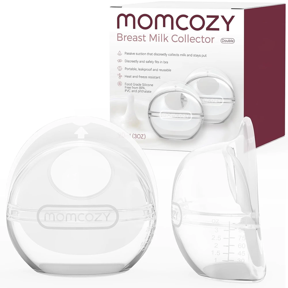 MOMCOZY MOTINOS PIENO SURINKIMO TALPA, 90 ML, 2 VNT.