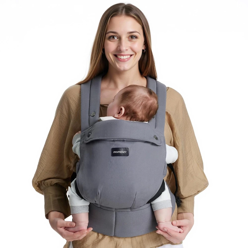 MOMCOZY ERGONOMINĖ KŪDIKIŲ NEŠIOKLĖ, PILKA