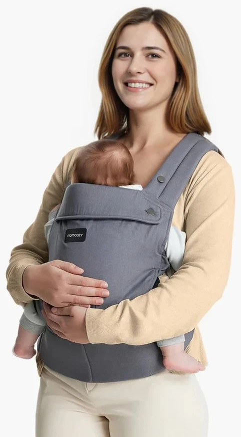 MOMCOZY ERGONOMINĖ KŪDIKIŲ NEŠIOKLĖ, PILKA