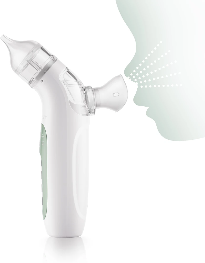 MOMCOZY 2IN1 ELEKTRINIS NOSIES ASPIRATORIUS SU PURKŠTUKU BREEZYCLEAR