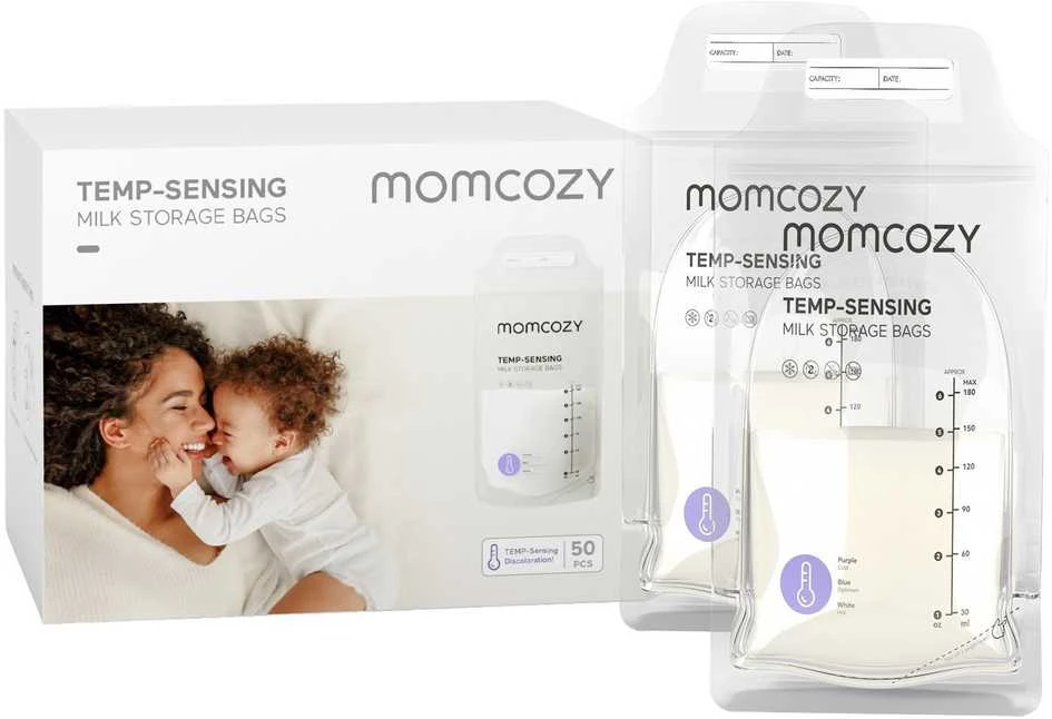 Pieno laikymo maišeliai Momcozy, 50 vnt.