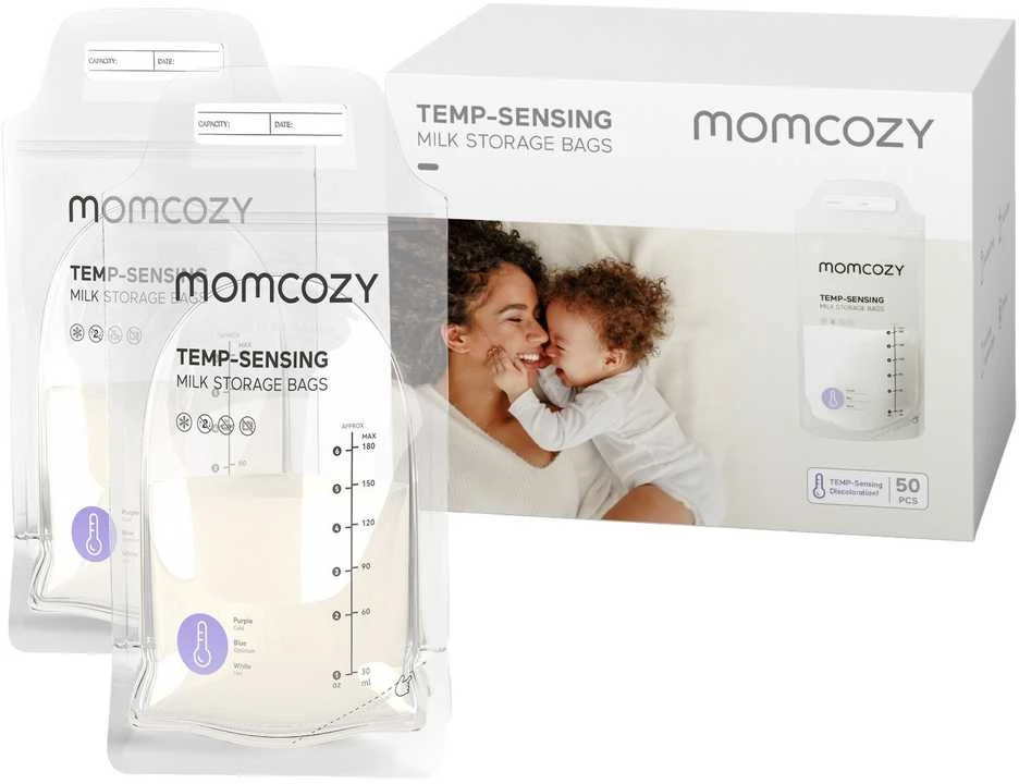 Pieno laikymo maišeliai Momcozy, 50 vnt.