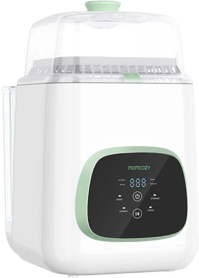 MOMCOZY BUTELIUKŲ PLOVYKLĖ KLEANPAL PRO SU STERILIZAVIMO IR DŽIOVINIMO FUNKCIJA