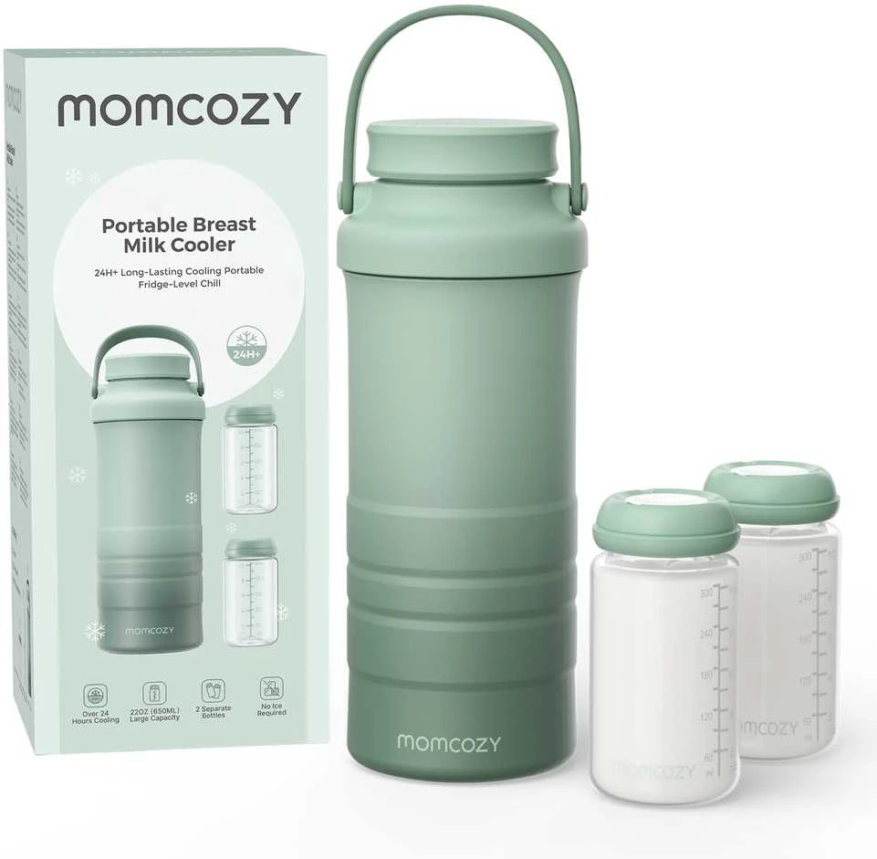MOMCOZY KELIONINIS MOTINOS PIENO ŠALDIKLIS