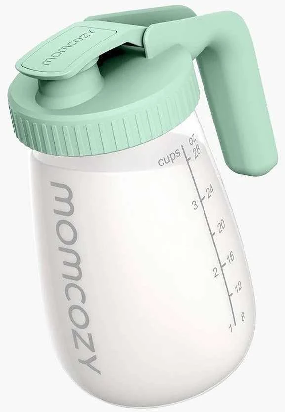 MOMCOZY PIENO SAUGOJIMO TALPA, 950 ML, ŽALIA