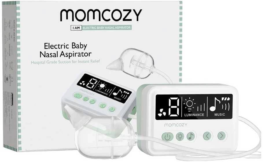 MOMCOZY LIGONINĖS LYGIO ELEKTRINIS KŪDIKIO NOSIES ASPIRATORIUS
