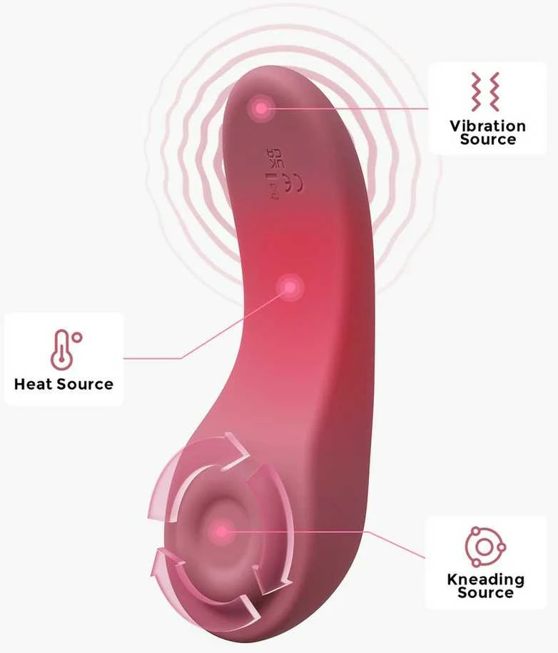MOMCOZY UNIVERSALUS MASAŽUOKLIS SU SHIATSU KAMUOLIUKAIS 3IN1