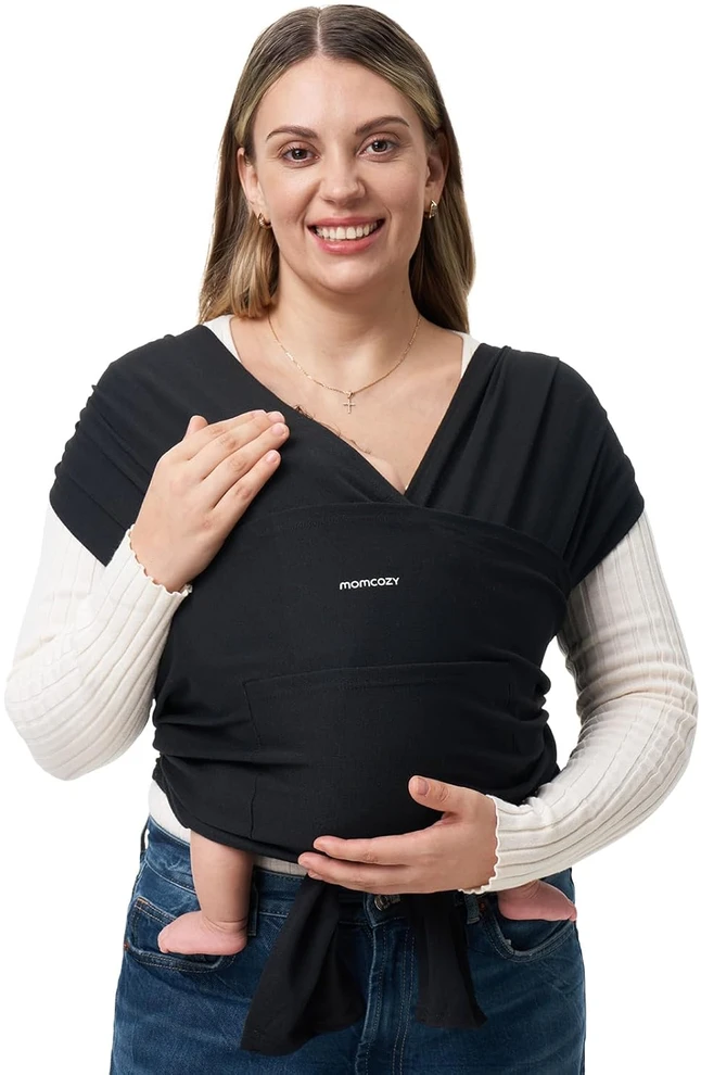 Momcozy Kūdikių nešioklė, juoda