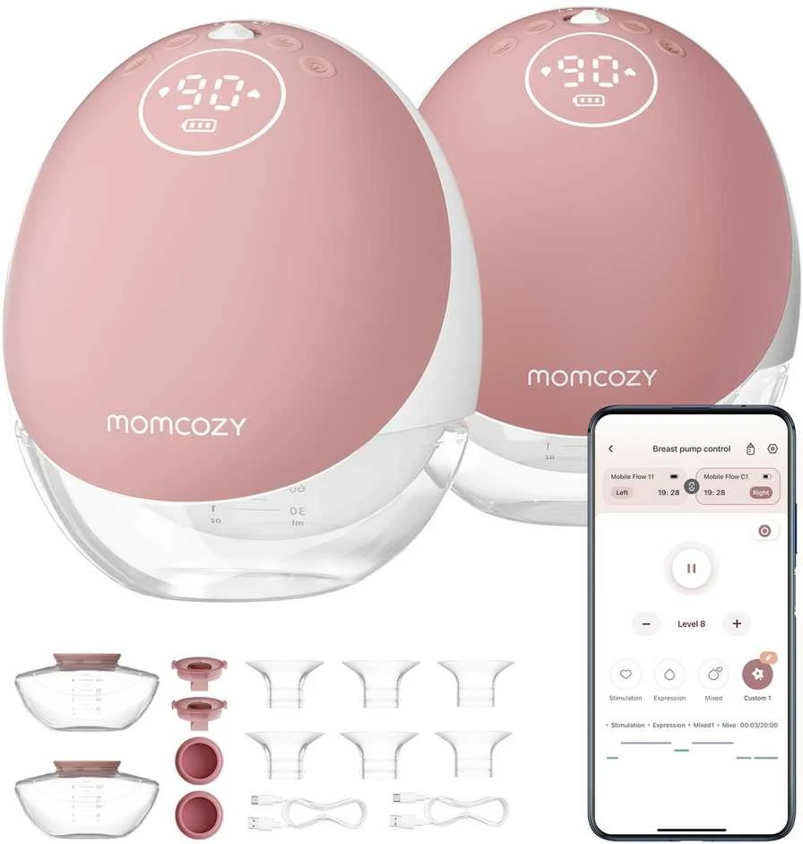 MOMCOZY DVIGUBAS NEŠIOJAMAS BELAIDIS PIENTRAUKIS M9, RAUSVAS