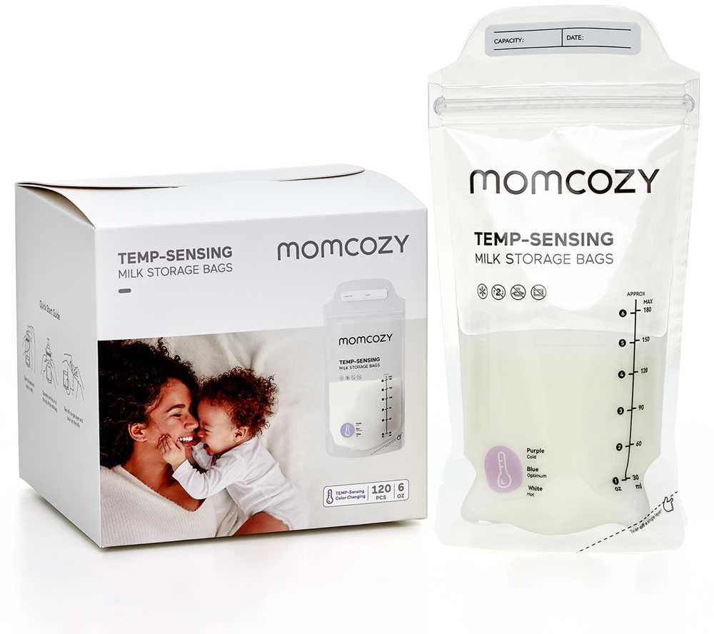 MOMCOZY PIENO LAIKYMO MAIŠELIAI, 120 VNT.