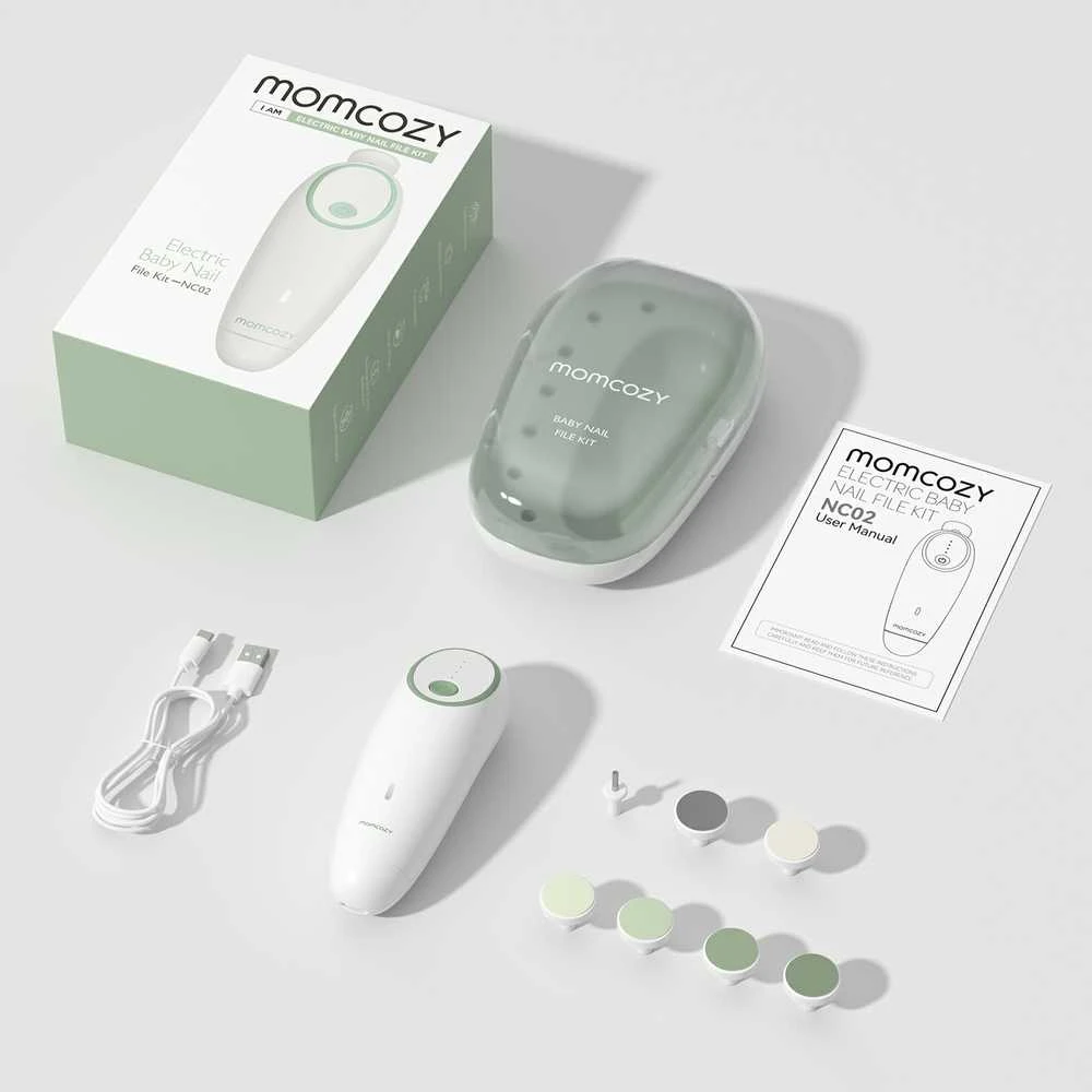 Elektrinė kūdikių ir vaikų nagų dildė Momcozy Baby Nail File