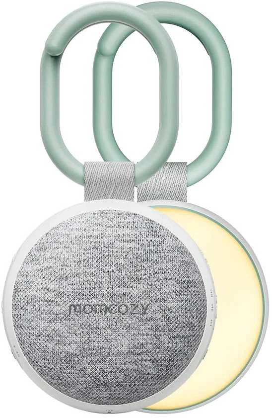 MOMCOZY MOBILUS BALTOJO TRIUKŠMO APARATAS SU NAKTINE ŠVIESA