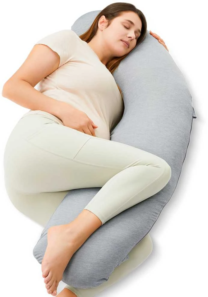Momcozy nėščiosios pagalvė, J formos