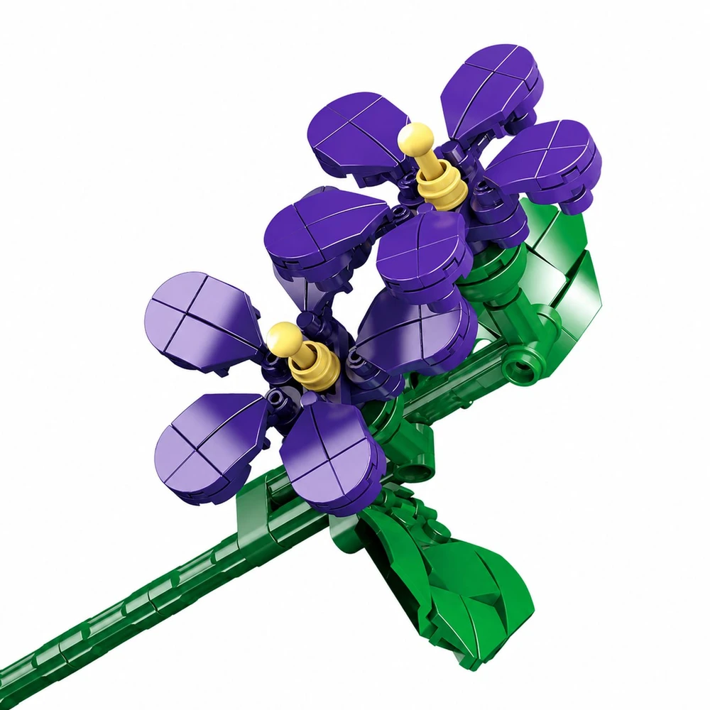 Mould King Gėlių violetinės - MOLD KING kaladėlės 145 vnt. TECHNIKA 24014